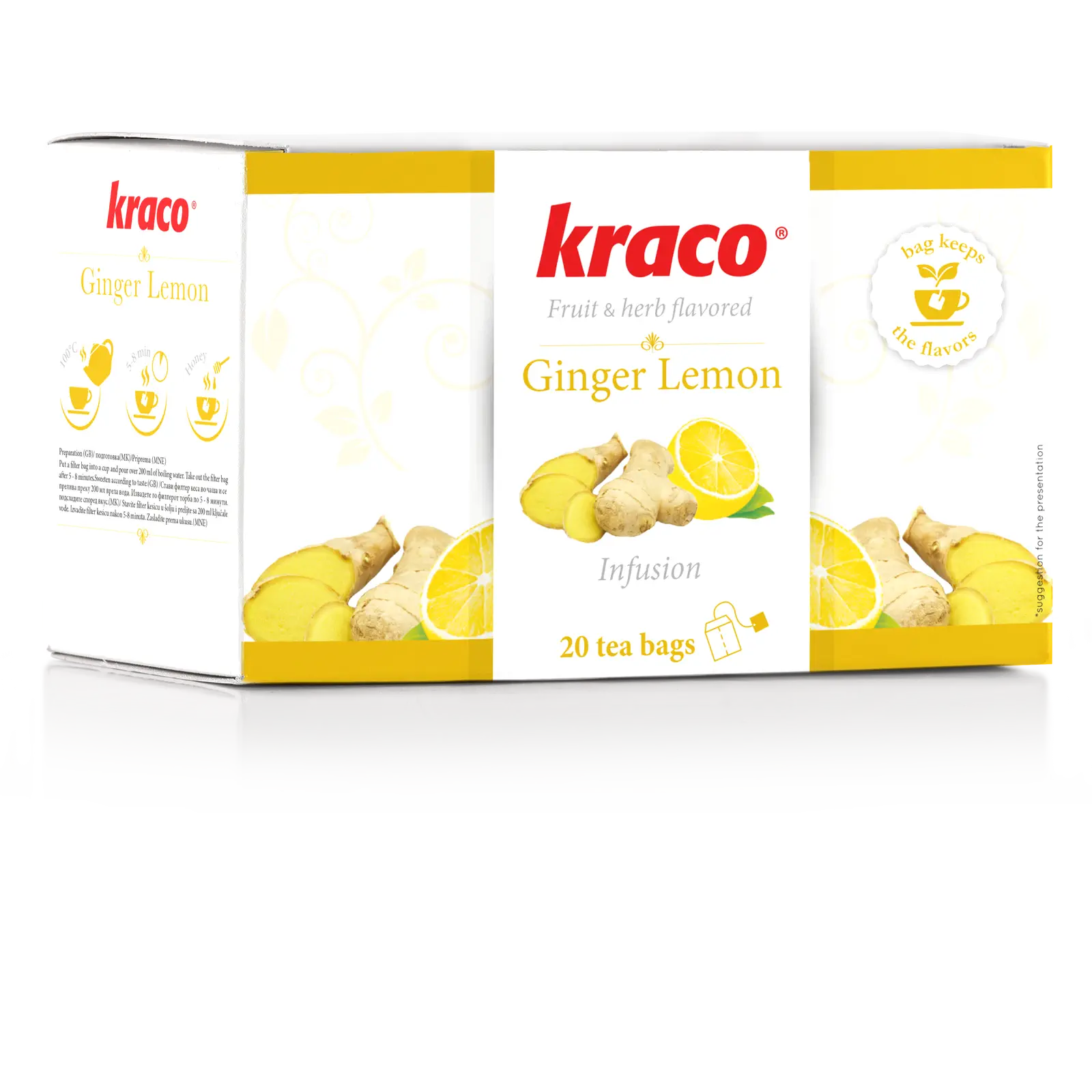 Kraco, Çaj xhinxher me limon